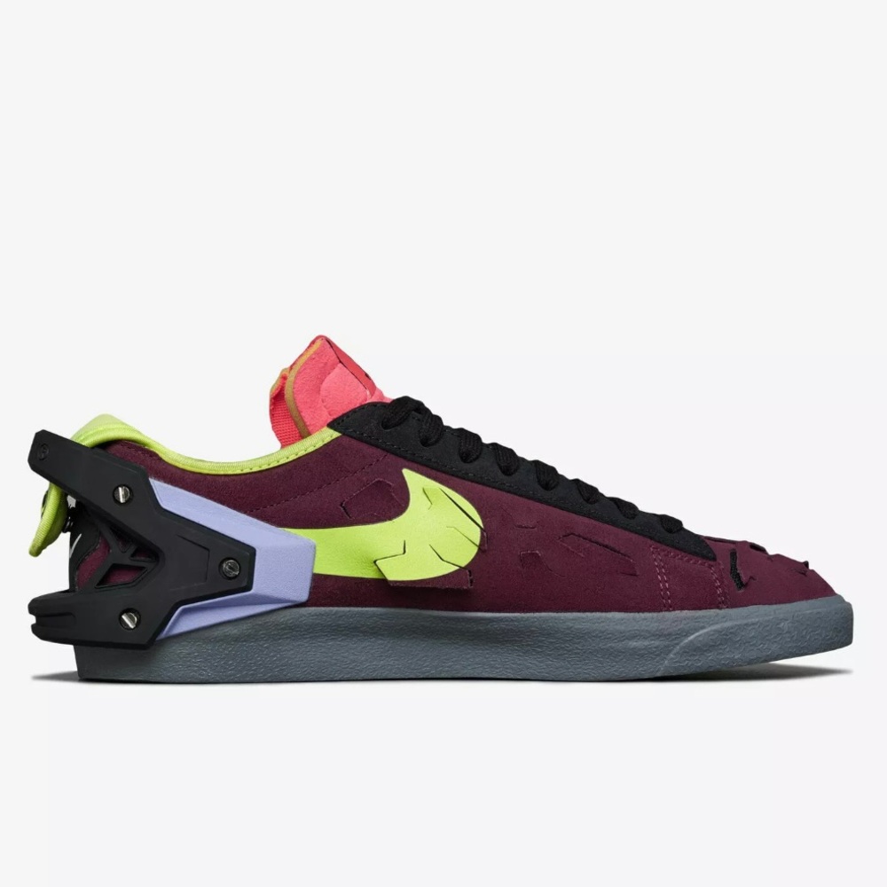 Nike x Acronym Blazer Low Night Maroon Size 12 DN2067 600